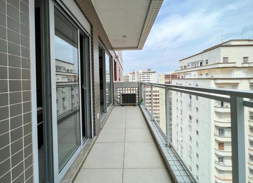 Flat Vista Mar Em Santos Santos (Sao Paulo) Exterior foto